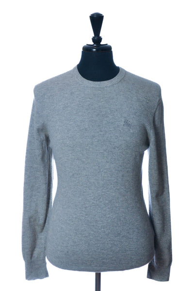 Burberry Brit Grey Cashmere Crew Neck Sweater