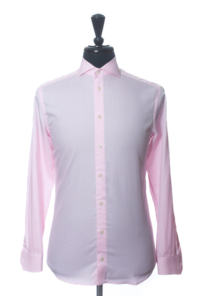 Eton Pink Puppytooth Super Slim York Shirt