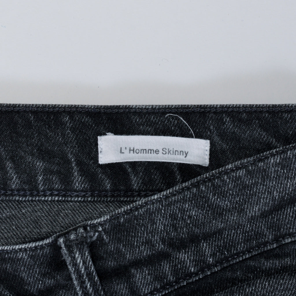 Frame Charlock Black L’Homme Skinny Jeans
