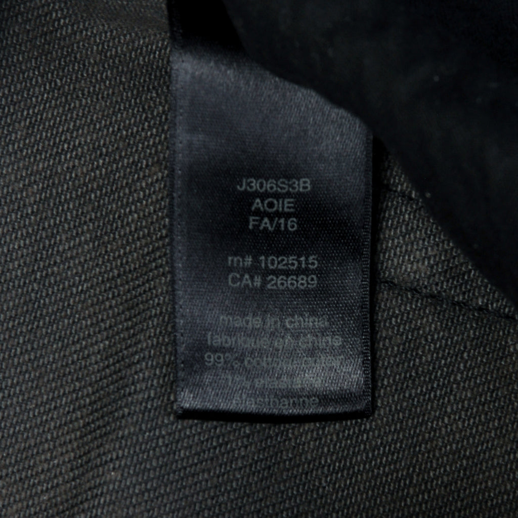 John Varvatos Grey Bowery Slim Straight Jeans