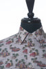 Oscar of Sweden Brown Surf Print Dress Shirt