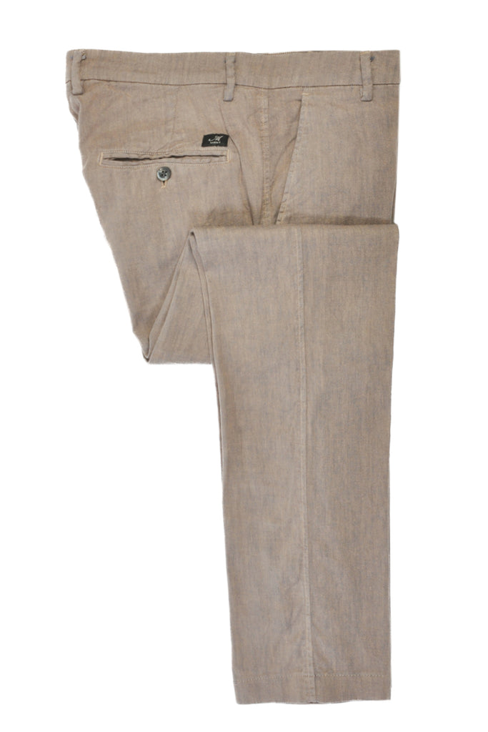 Mason’s Brown Linen Blend Torino Pants