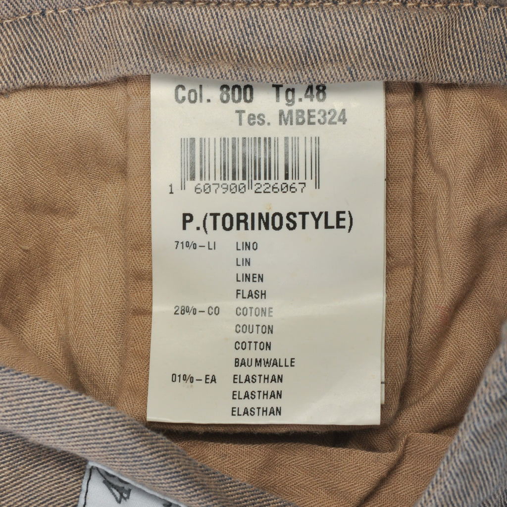Mason’s Brown Linen Blend Torino Pants