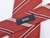 Hugo Boss Rust Brown Striped Tie