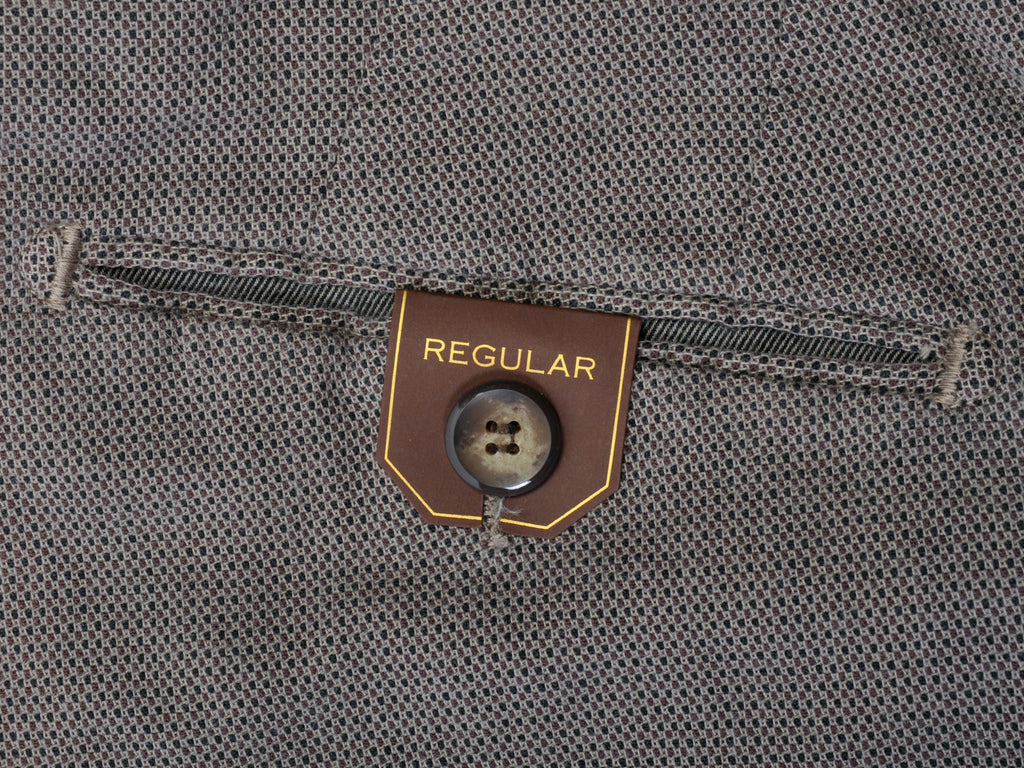 Four.Ten Sand Brown Birdseye Pants