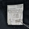 Naked & Famous Black Wax Coated Stretch Denim Jeans