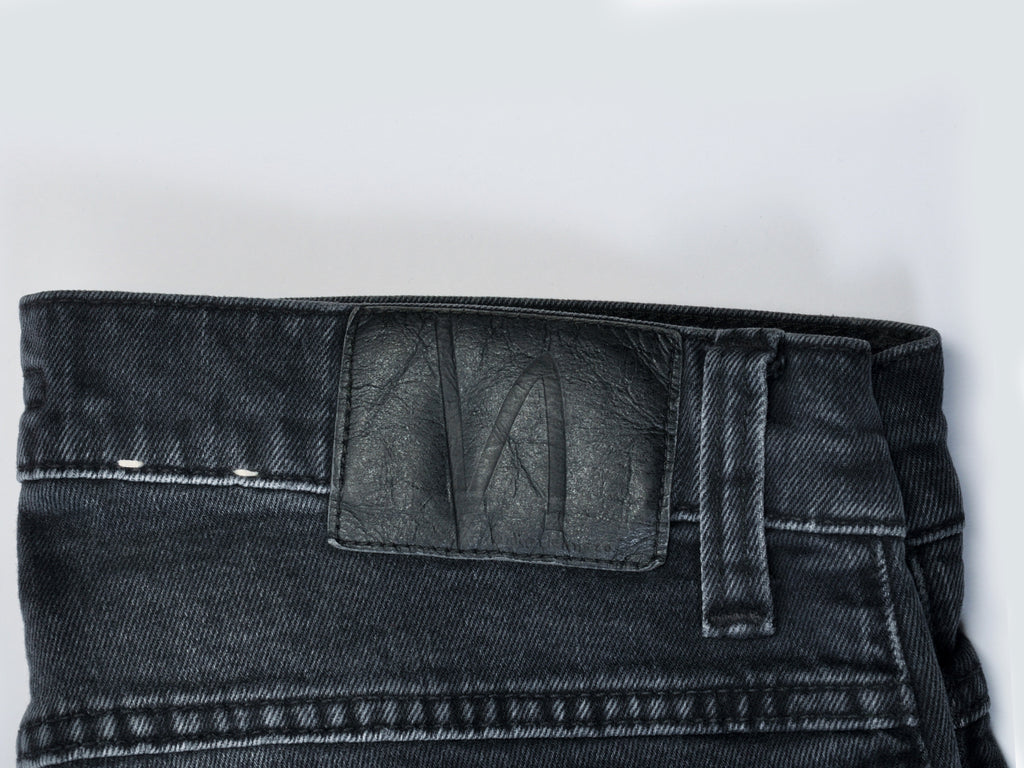 Nudie Dark Core Black Grim Tim Jeans