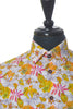 Lipson Floral Print Contemporary Fit Short Sleeve Shirt