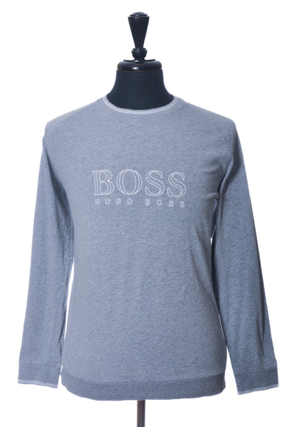 Hugo Boss Grey Logo Sweatshirt