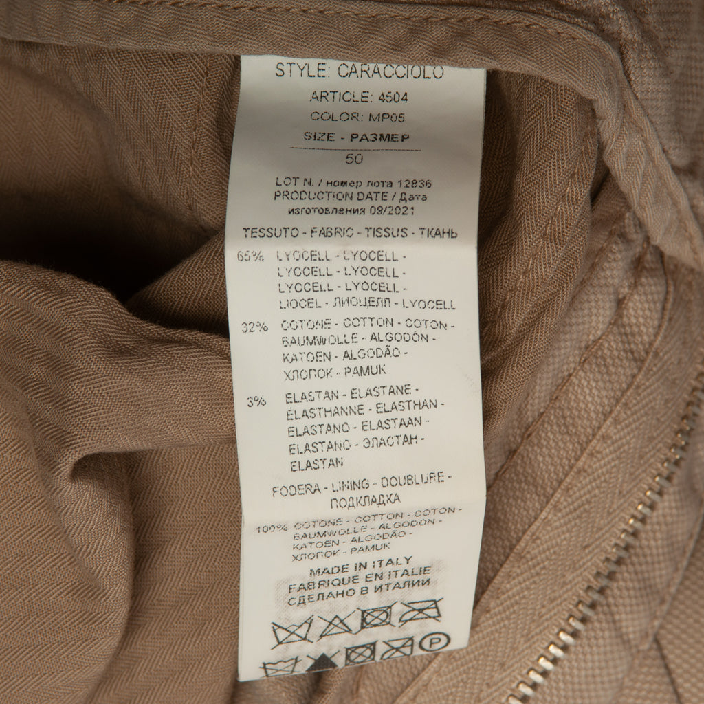 Marco Pescardo Brown Caracciolo Drawstring Trousers