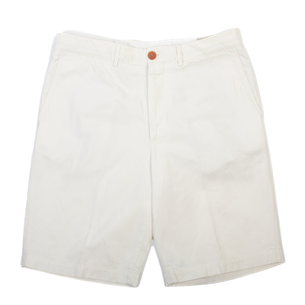Brunello Cucinelli White Cotton Shorts
