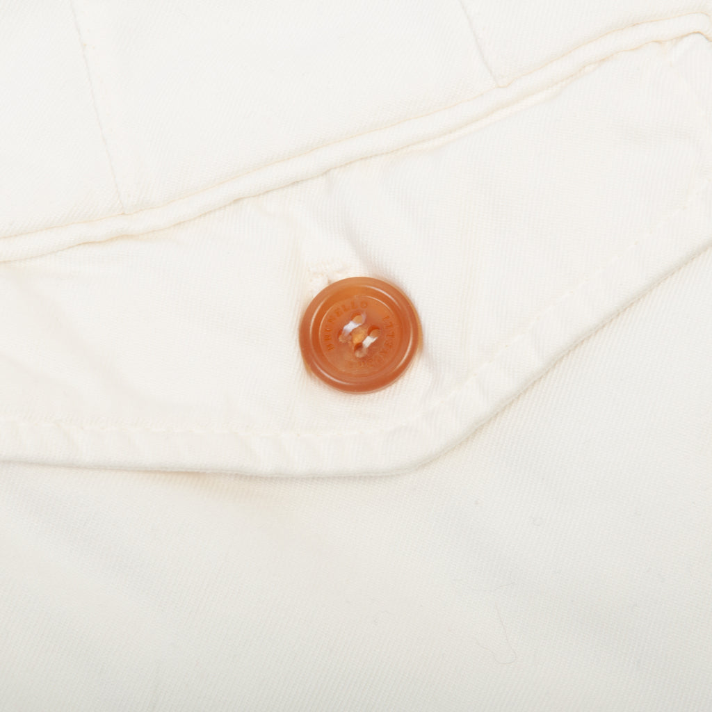 Brunello Cucinelli White Cotton Shorts