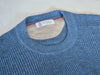 Brunello Cucinelli Blue Pocket Crew Neck Sweater