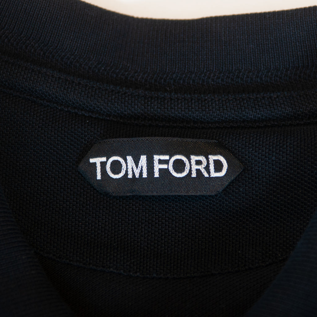 Tom Ford Black Polo Shirt
