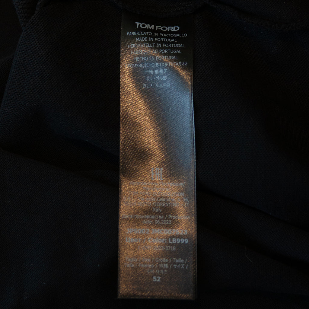 Tom Ford Black Polo Shirt