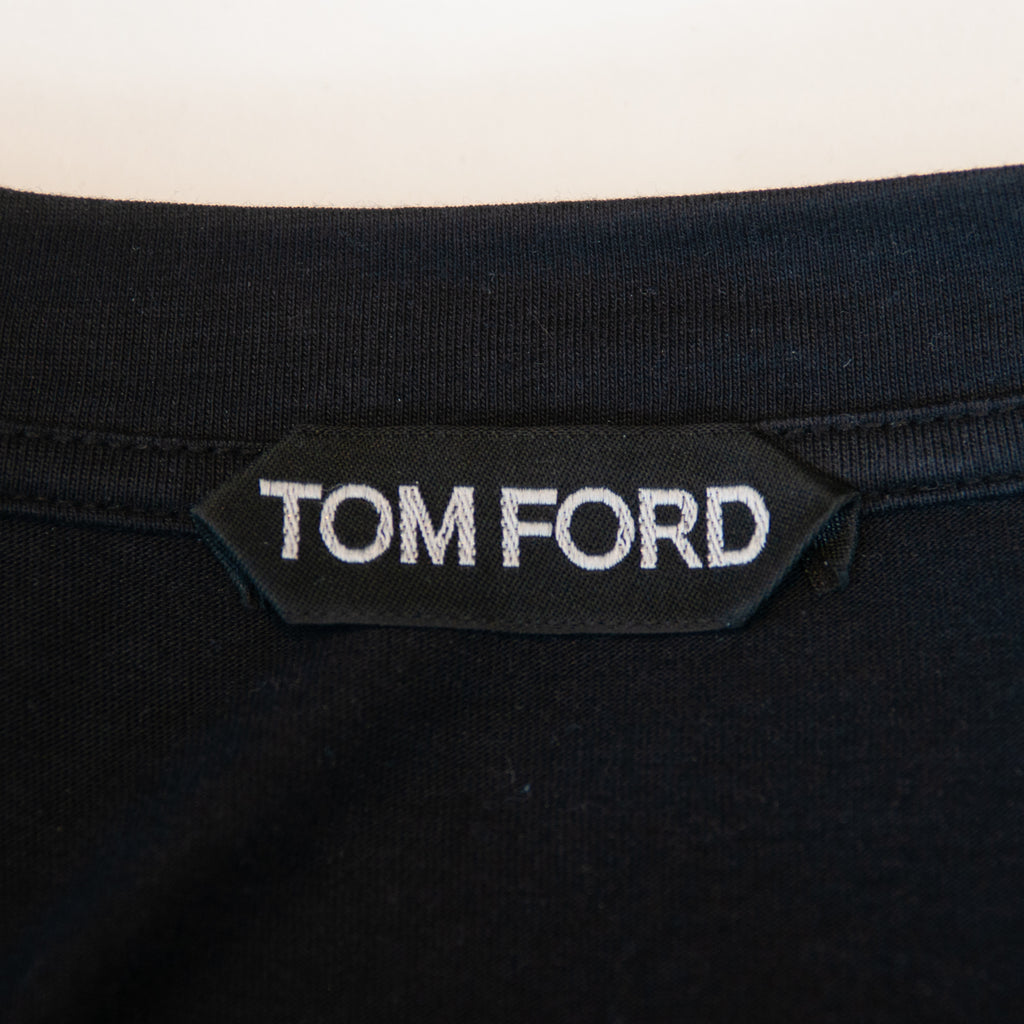 Tom Ford Black Crew Neck T-Shirt