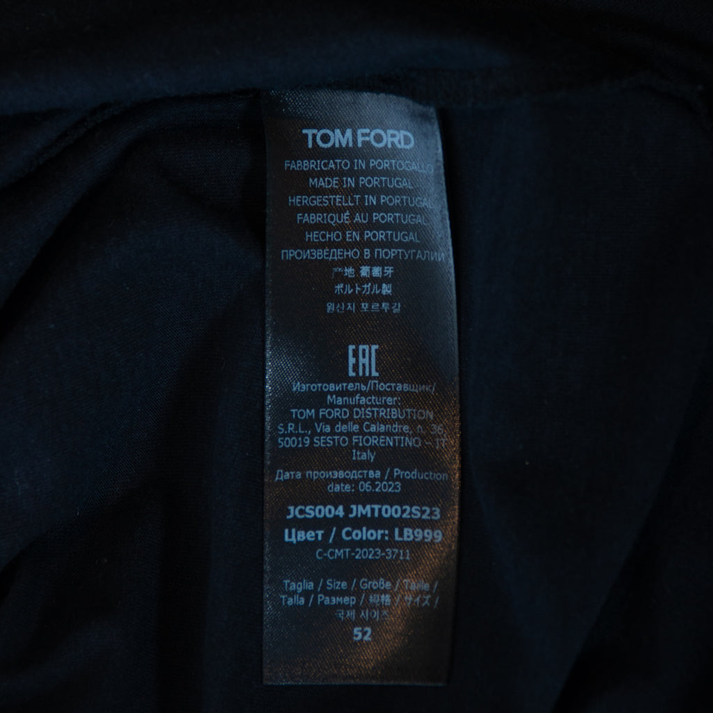 Tom Ford Black Crew Neck T-Shirt