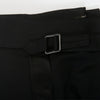 Tom Ford Black Wool Mohair Tuxedo Pants