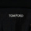 Tom Ford Black Wool Mohair Tuxedo Pants
