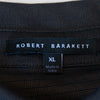 Robert Barakett NWT Smoke Grey Stripe Greenbow Long Sleeve Polo Shirt