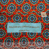 Alessandro Gheradeschi Orange Medallion Print Shirt