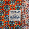 Alessandro Gheradeschi Orange Medallion Print Shirt