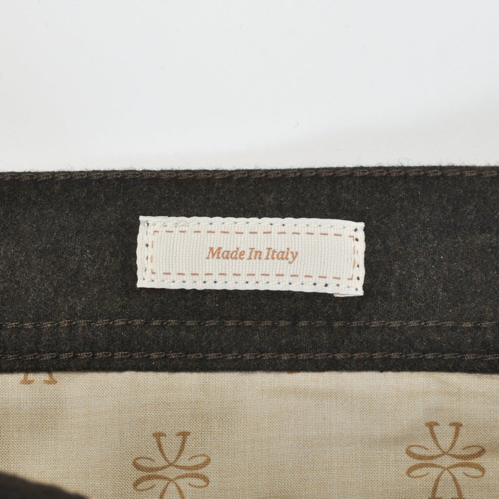 Jacob Cohen Brown Wool Flannel 688 Pants