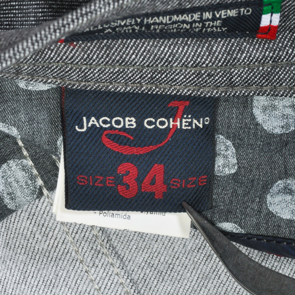 Jacob Cohen Grey 622 Wool Comfort Pants