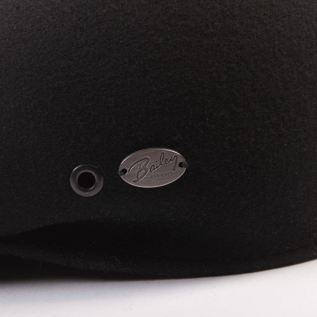 Bailey of Hollywood Black Flat Cap
