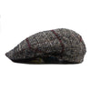 Bugatti Grey Check Newsboy Cap