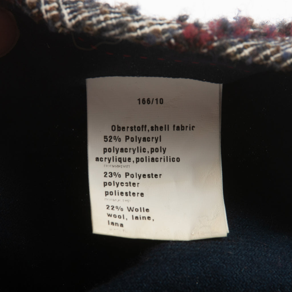 Bugatti Grey Check Newsboy Cap