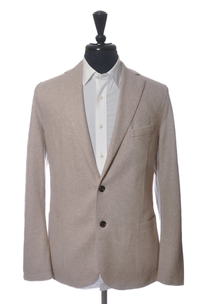 Eleventy Platinum Camel Brown Flannel Sport Coat