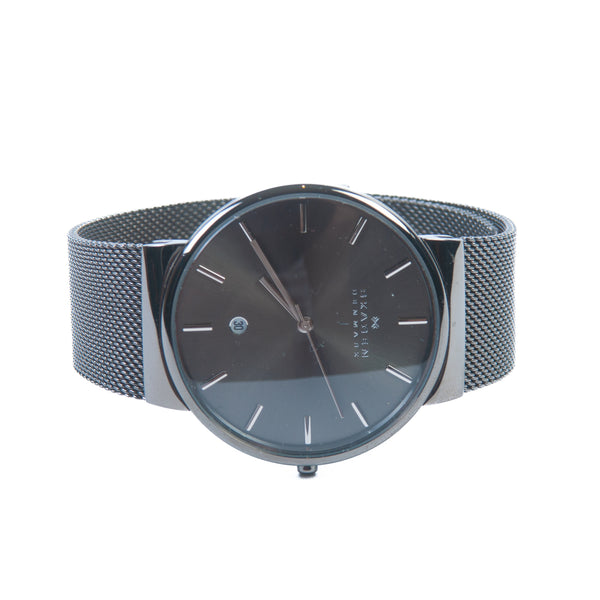 Skagen Archer Grey Stainless Steel Mesh Watch