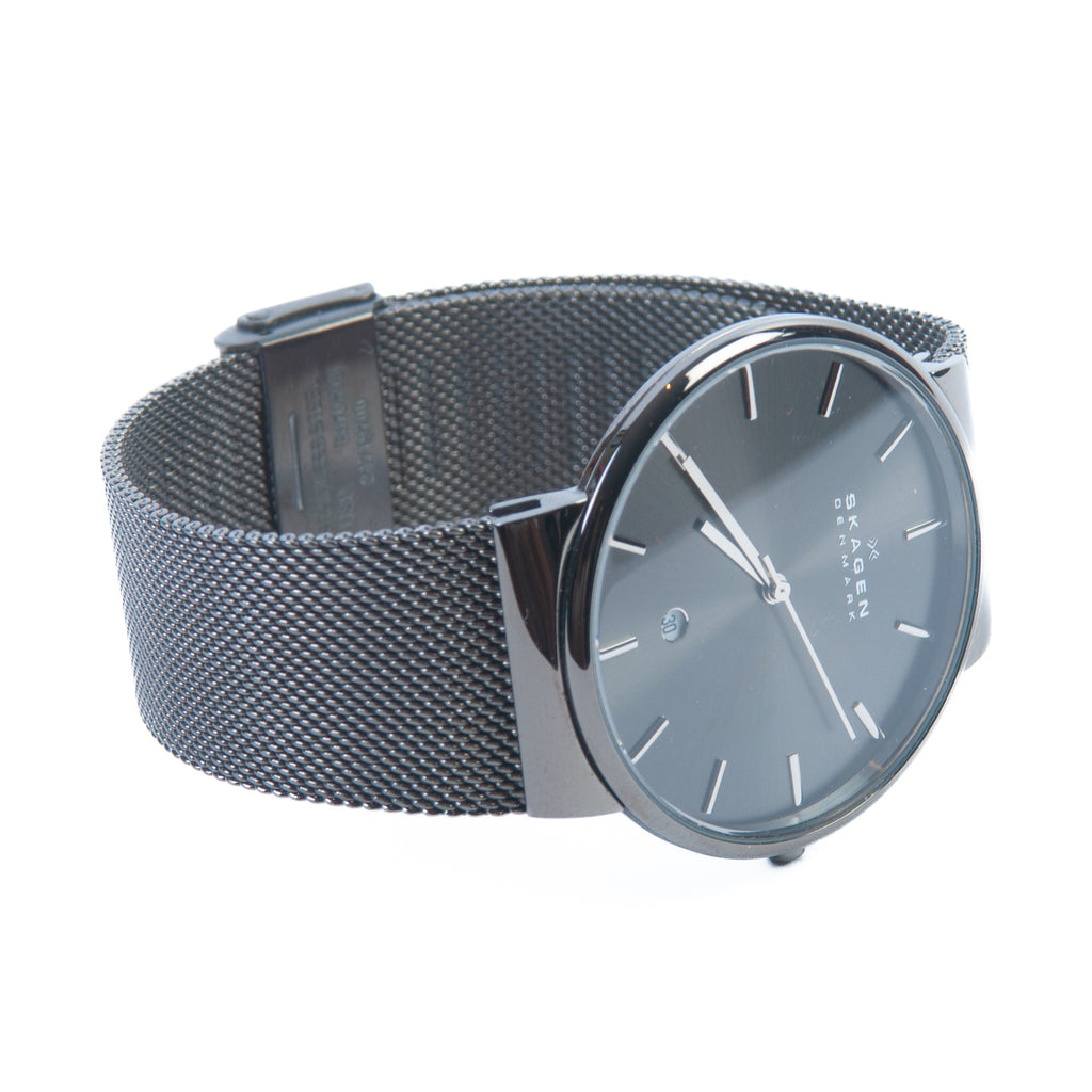 Skagen Archer Grey Stainless Steel Mesh Watch