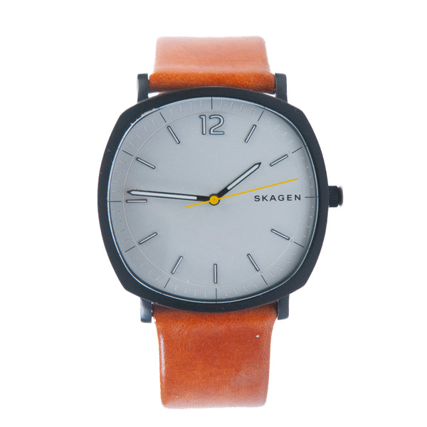 Skagen Rungsted Light Brown Leather Watch