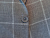 The Helm Grey Windowpane Check Garner Blazer