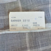 The Helm Grey Windowpane Check Garner Blazer