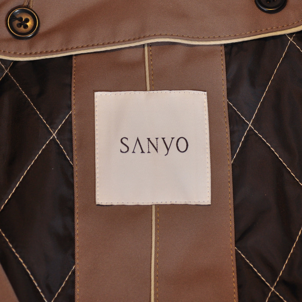 Sanyo Dark Taupe Insulated Trench Coat