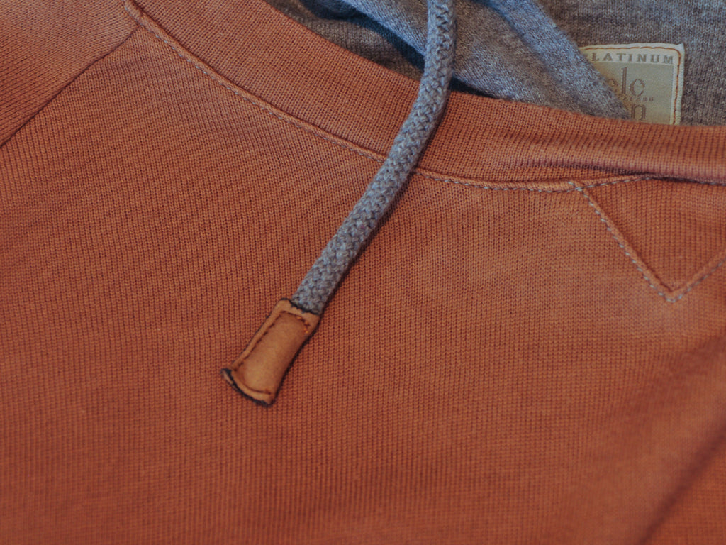 Eleventy Brown Contract Hood Lightweight Pullover Hood