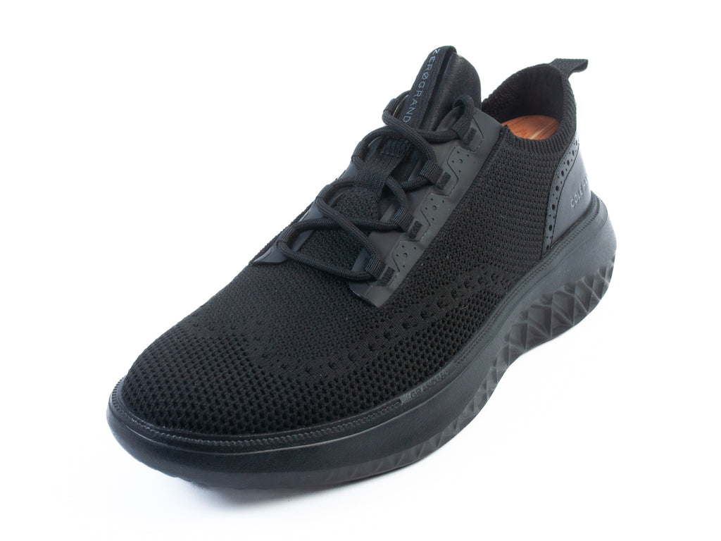 Cole Haan Black Knit Zerogrand Work from Anywhere Oxford