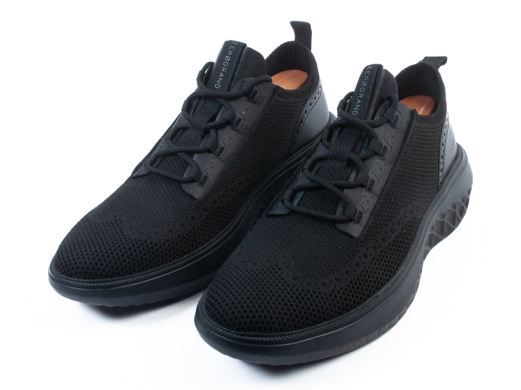 Cole Haan Black Knit Zerogrand Work from Anywhere Oxford