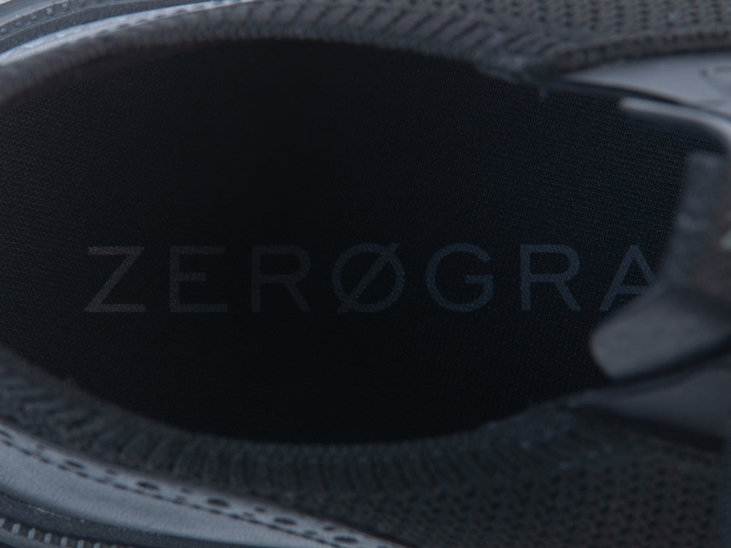 Cole Haan Black Knit Zerogrand Work from Anywhere Oxford