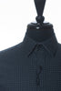 Robert Graham NWT Grey on Black Geometric Print Dress Shirt