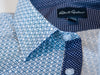 Robert Graham NWT Blue Geometric Print Dress Shirt