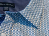 Robert Graham NWT Blue Geometric Print Dress Shirt