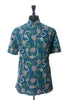 Reyn Spooner Limited Issue Blue Pineapple Print Short Sleeve Shirt