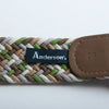 Anderson’s Pistachio Woven Belt