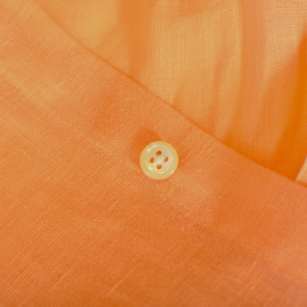 Vilebrequin Orange Linen Shirt