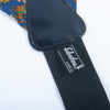 Salvatore Ferragamo Navy Blue Horse Print Suspenders