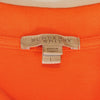 Burberry Orange Cotton Polo Shirt